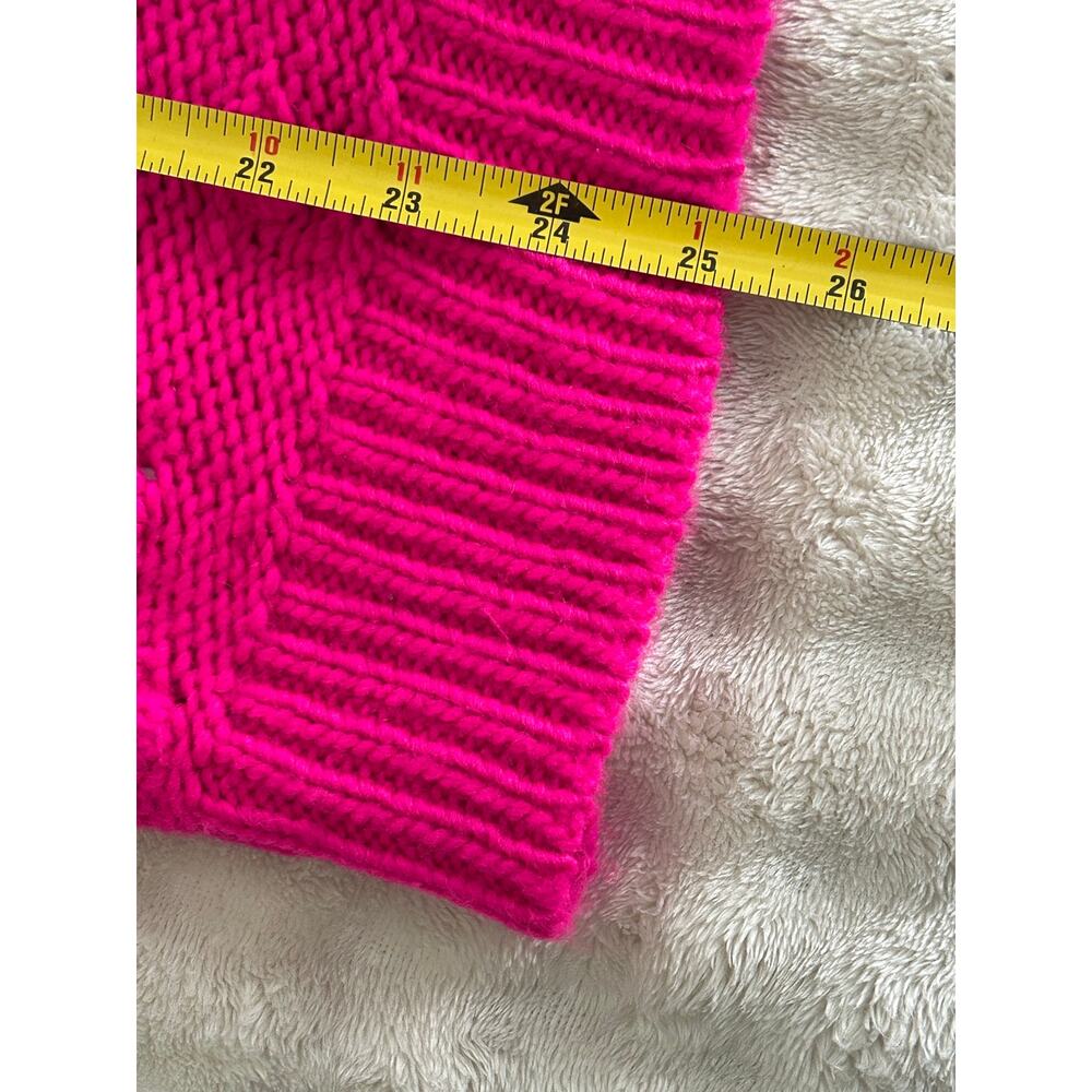 LOFT Lou & Grey Pink textured knit sweater with raised dots, size L - Picture 4 of 6